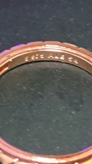 Anillo Plata Ley 925 Baño Oro