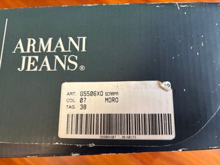 Stivaletti Armani Jeans Pelle N.38