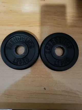 Discos Pesa Energetics 1.25kg (2 unidades)