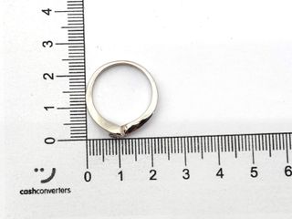 sortija oro 18k con piedra con diamante