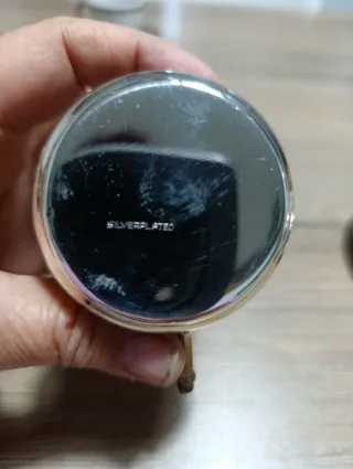 Set caffè porcellana e silver plated