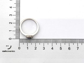 sortija oro 18k con piedra con diamante,zafiro