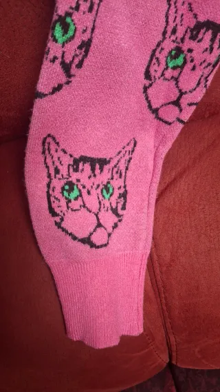 Jersey Gatos Rosa Talla M