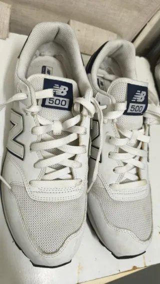New Balance 500 Hombre Azul/Blanco