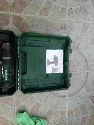 Berbequim Parkside 20V com mala