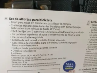 Alforjas Crivit Bicicleta