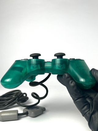 Controller PS2 Sony Verde Trasp. Originale