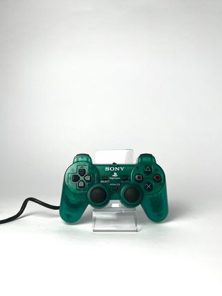 Controller PS2 Sony Verde Trasp. Originale