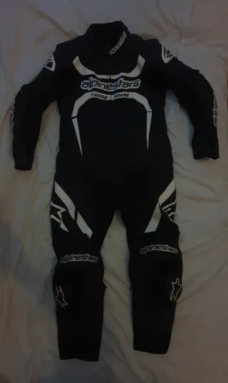 Mono de moto Alpinestars negro Talla USA-42 EU-52