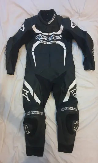 Mono de moto Alpinestars negro Talla USA-42 EU-52