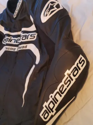 Mono de moto Alpinestars negro Talla USA-42 EU-52