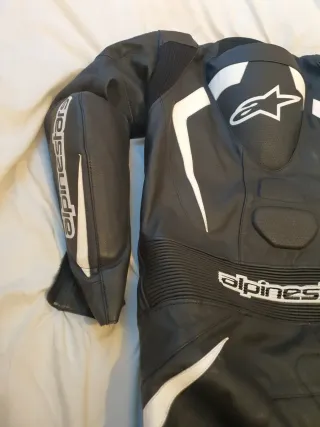 Mono de moto Alpinestars negro Talla USA-42 EU-52