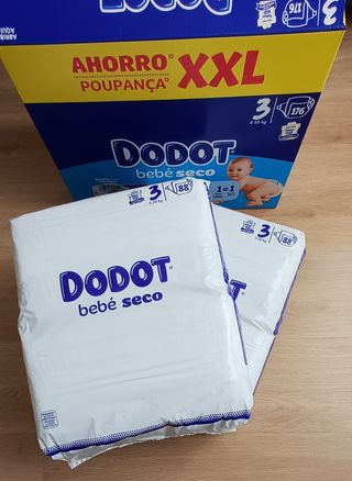 176 panales Dodot talla 3