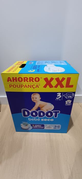 176 panales Dodot talla 3