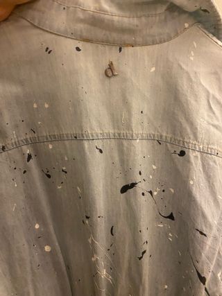 Vestito jeans dixie  con macchie