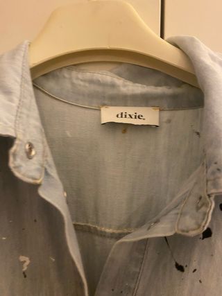 Vestito jeans dixie  con macchie