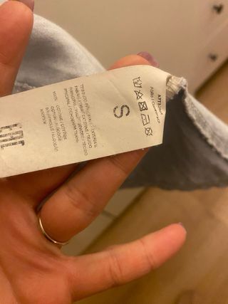 Vestito jeans dixie  con macchie