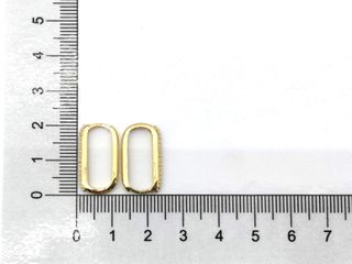 argollas oro 18k con piedra con circonita