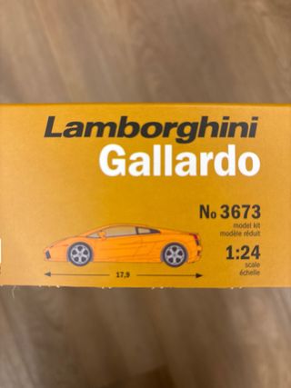 Italeri Lamborghini Gallardo 1:24 Kit di montaggio