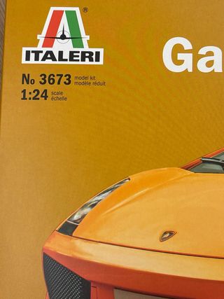 Italeri Lamborghini Gallardo 1:24 Kit di montaggio