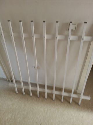 Rejas de seguridad blancas