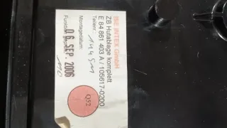 Bandeja Renault Megane II Cabrio Coupé