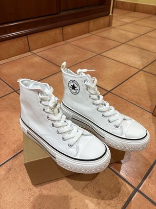 Converse plataforma altas talla 37