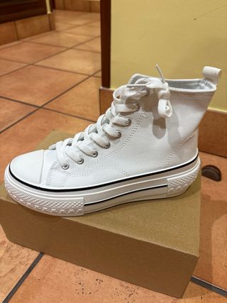 Converse plataforma altas talla 37