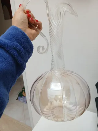 Caraffa Vintage Vetro Soffiato