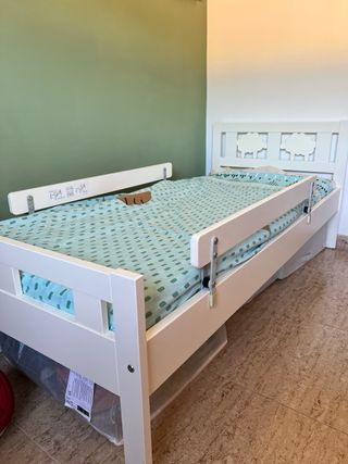 Cama infantil IKEA blanca