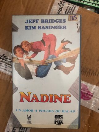 VHS Nadine Jeff Bridges Kim Basinger