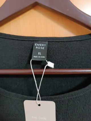 Blusa negra talla XL-XXL