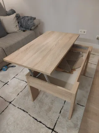 Mesa de salón elevable