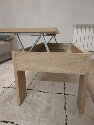 Mesa de salón elevable