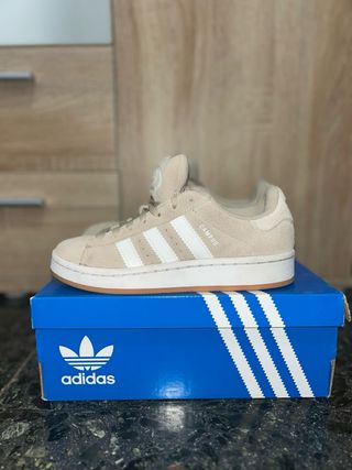 Zapatillas Adidas Campus Talla 36 Beige