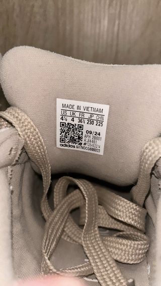 Zapatillas Adidas Campus Talla 36 Beige