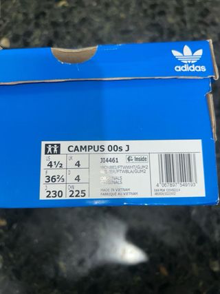 Zapatillas Adidas Campus Talla 36 Beige