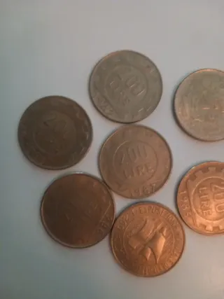 Lotto Monete 200 Lire Italia Anni Diversi