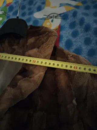 Pelliccia donna color miele