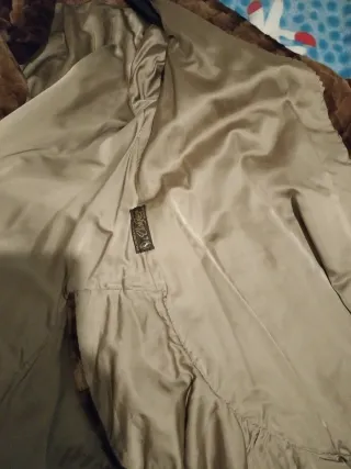 Pelliccia donna color miele