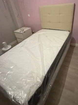 CANAPÉ CABECERO cama Canapé Colchón