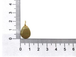 colgante oro 18k con circonita