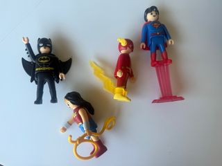 Figuras Playmobil Kinder Maxi DC Comics