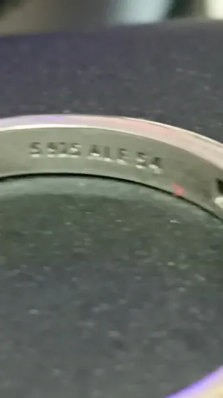 Conjunto 2 Anillos Plata Ley 925 Baño Oro rosa y