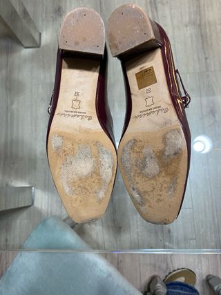 Zapatos charol Bohemian Shoes burdeos