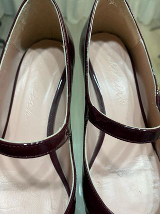 Zapatos charol Bohemian Shoes burdeos