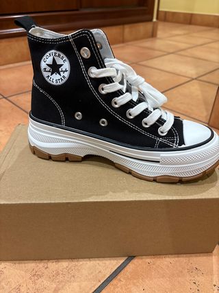 Converse Run Star negras Talla 37 Nuevas