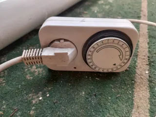 Radiador Eléctrico Portátil Blanco con temporizado