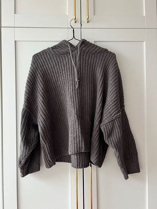 Jersey Sudadera  Pull&Bear Gris Talla S