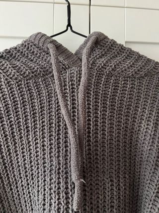 Jersey Sudadera  Pull&Bear Gris Talla S